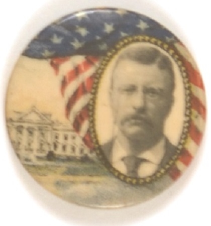 Theodore Roosevelt White House Celluloid