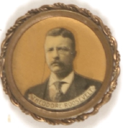 Theodore Roosevelt Framed Celluloid