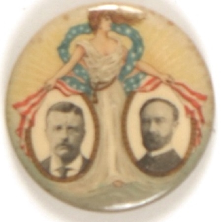 Theodore Roosevelt, Fairbanks Lady Liberty Jugate
