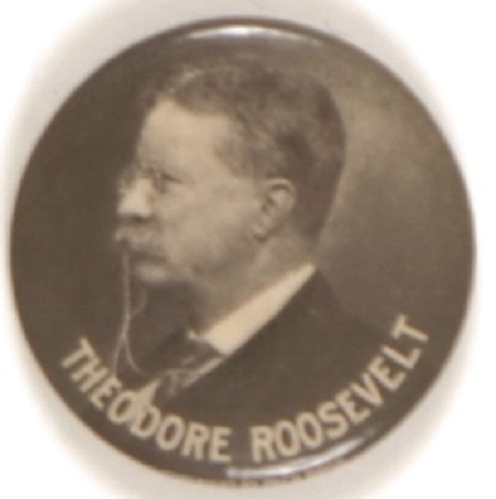 Theodore Roosevelt Profile Celluloid
