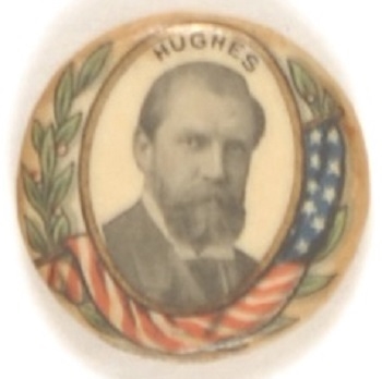 Hughes Flag and Laurel Celluloid