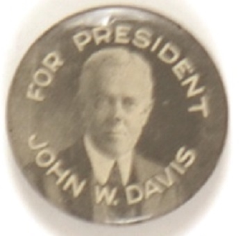 Scarce John W. Davis for President
