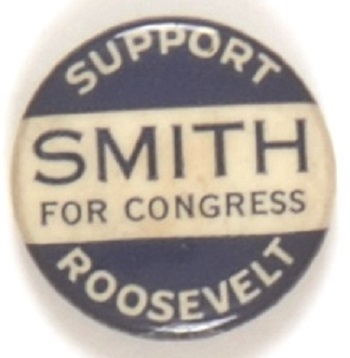 Support Roosevelt, Smith for Congress