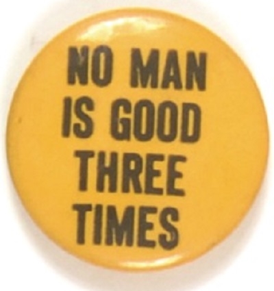 No Man is Good Three Times Yellow Version