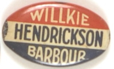 Willkie, Hendrickson, Barbour New Jersey Coattail