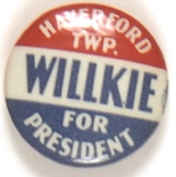 Haverford Township for Willkie