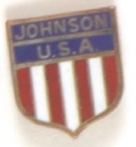 Johnson Enamel Shield Clutchback