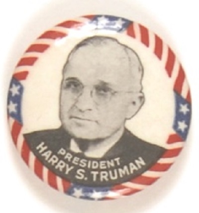 President Harry S. Truman Stars and Stripes
