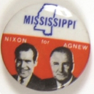 Nixon, Agnew State Set Mississippi