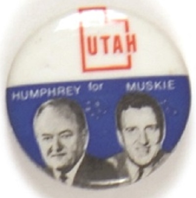 Humphrey, Muskie State Set Utah