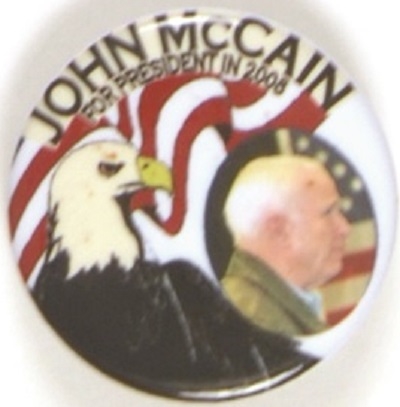 John McCain Eagle Celluloid