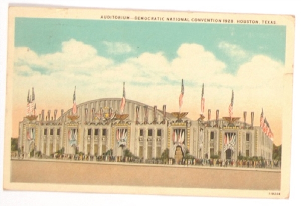 Smith 1928 Houston Convention Postcard
