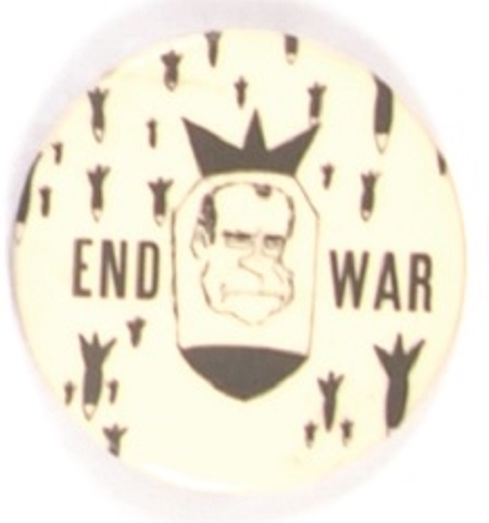 Nixon End War Bomb Celluloid