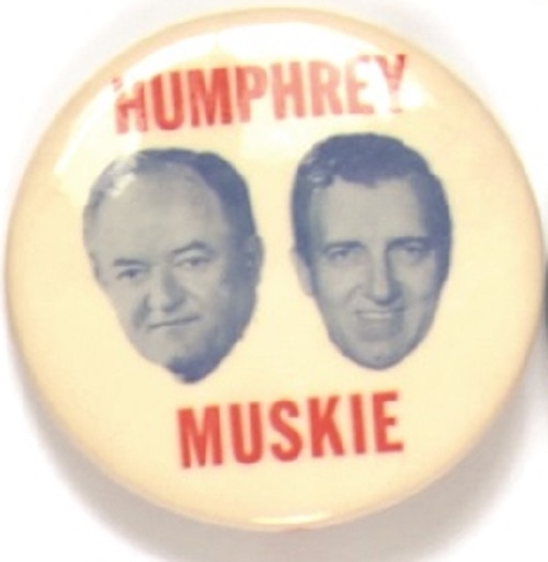 Humphrey, Muskie Floating Heads Jugate