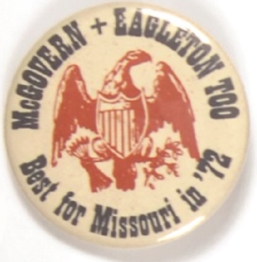 McGovern, Eagleton Best for Missouri