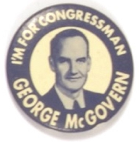 McGovern for Congress South Dakota Litho
