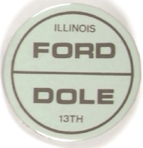 Ford, Dole 13th District Illinois