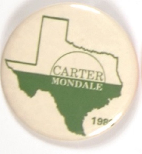 Carter, Mondale Texas Celluloid