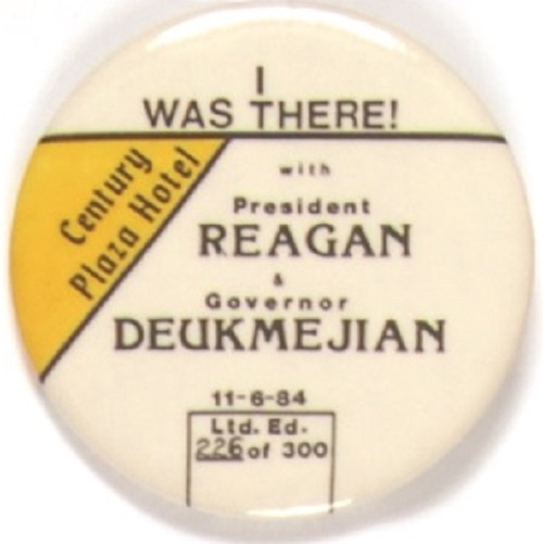 Reagan and Deukmejian California