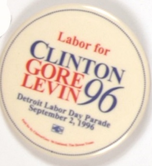 Clinton, Gore, Levin Detroit Labor Day Parade