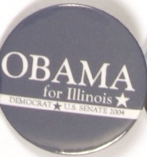 Obama for Illinois 2004 Senate Pin