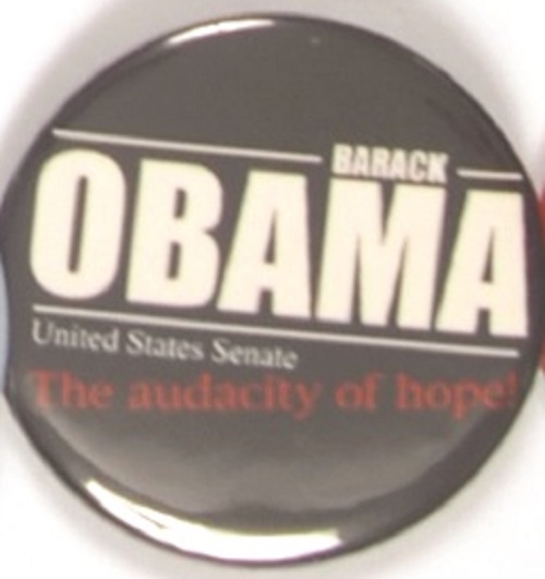 Obama Audacity of Hope