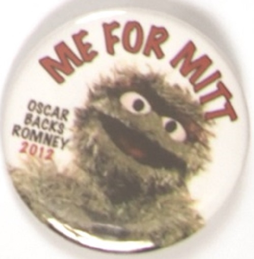 Oscar the Grouch for Romney