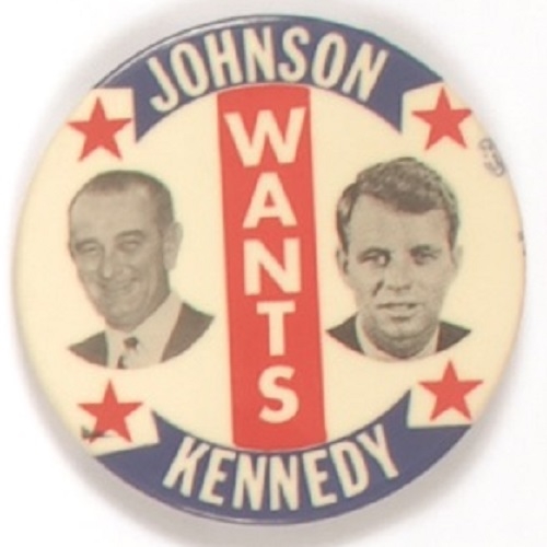 Johnson Wants Robert Kennedy Celluloid