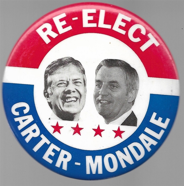 Re-Elect Carter, Mondale Jugate