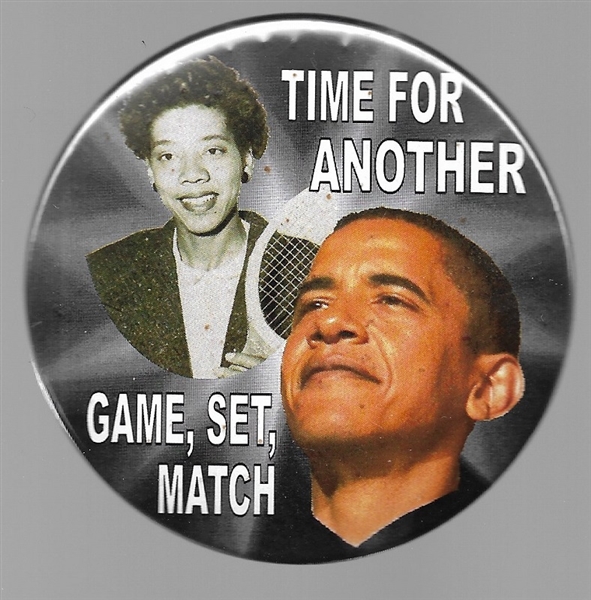 Obama, Althea Gibson Game, Set, Match