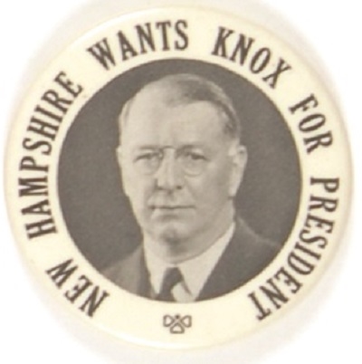 New Hampshire Wants Knox for President