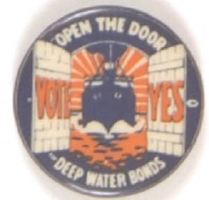 Open the Door Deep Water Bonds San Francisco Pin