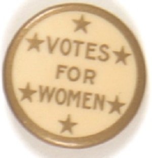 Votes for Women Six Stars Suffrage Celluloid