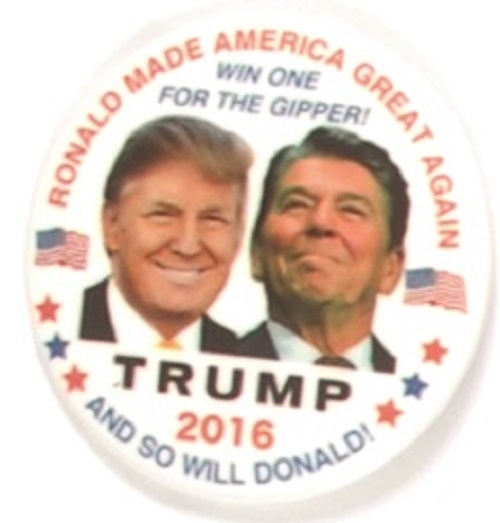 Trump, Reagan Win One for the Gipper