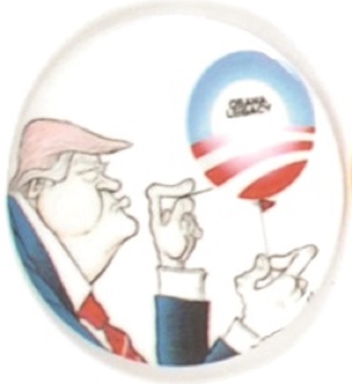 Trump Bursts Obama; Donald Trumps Balloon