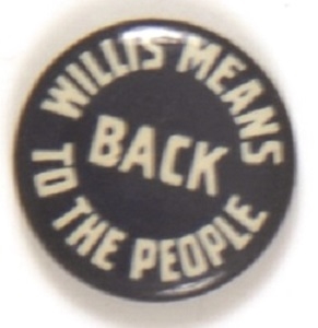 Willis Back to the People Ohio Celluloid