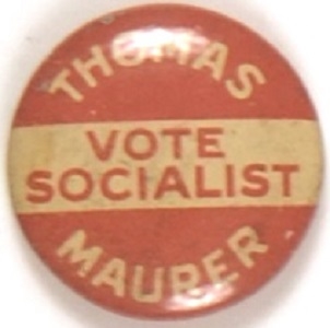 Thomas, Maurer Vote Socialist