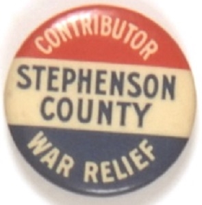 Stephenson County War Relief Contributor