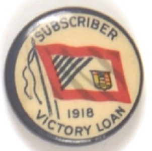 Subscriber 1918 Victory Loan
