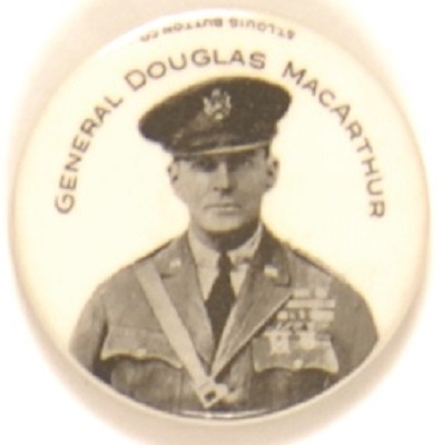 General MacArthur Celluloid Mirror