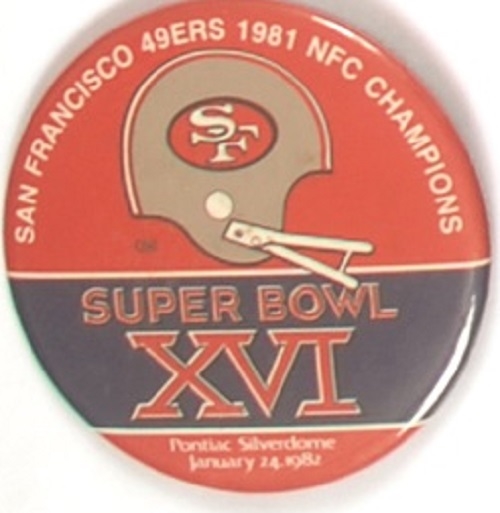 San Francisco 49ers Super Bowl XVI