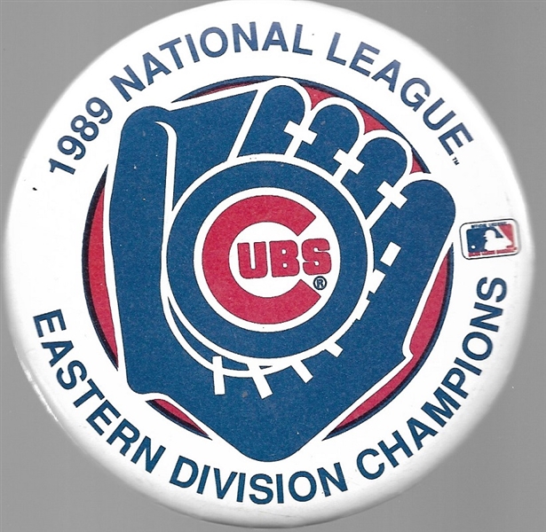Cubs 1989 Eastern Division Champions