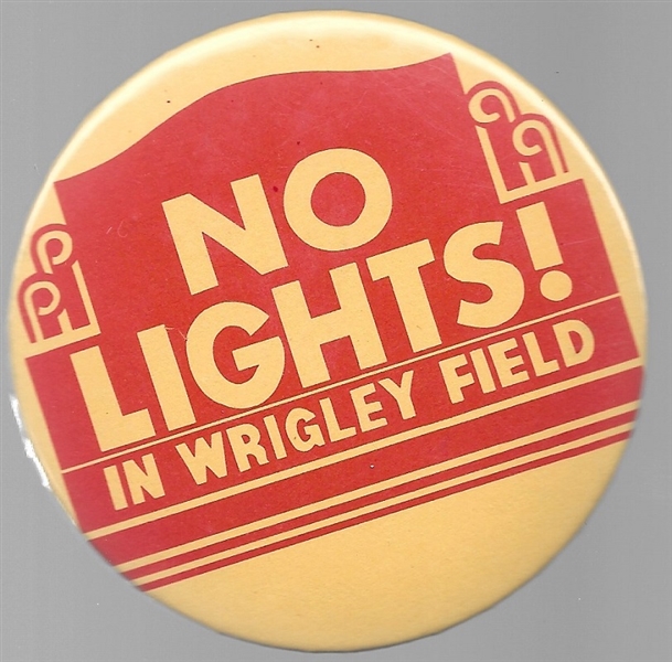 No Lights in Wrigley Field