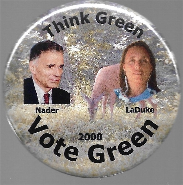 Nader, LaDuke Think Green 