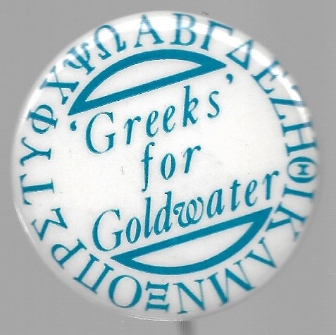 White Greeks for Goldwater 