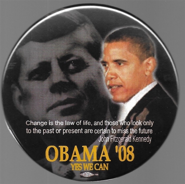 Obama, John Kennedy Yes We Can 