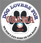 Dog Lovers for Obama 