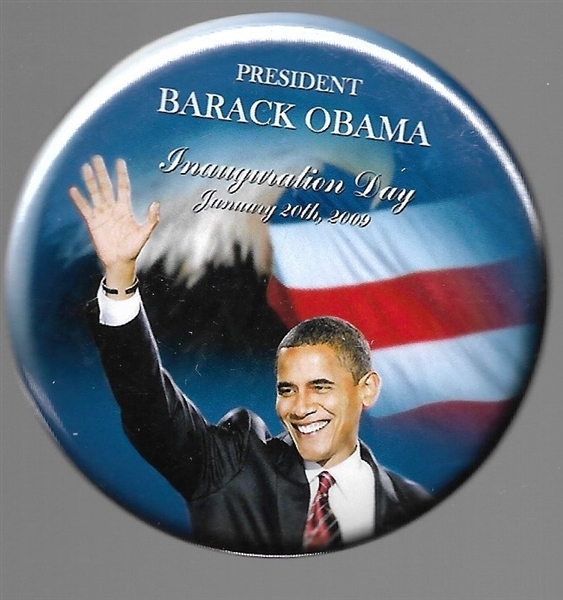 Obama Colorful Inaugural Pin 
