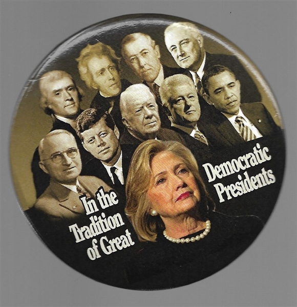 Hillary in the Tradition of Great Democratic Presidents 