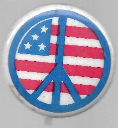 American Flag Peace Sign 